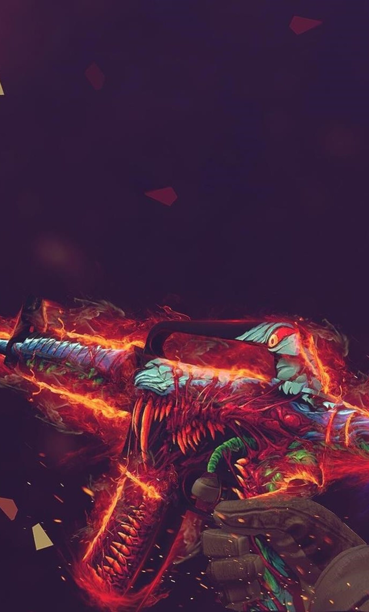 1280x2120  Обои CSGO M4A4 Howl от CrawlessYoutube — Скачать на ZEDGE™ | 4425