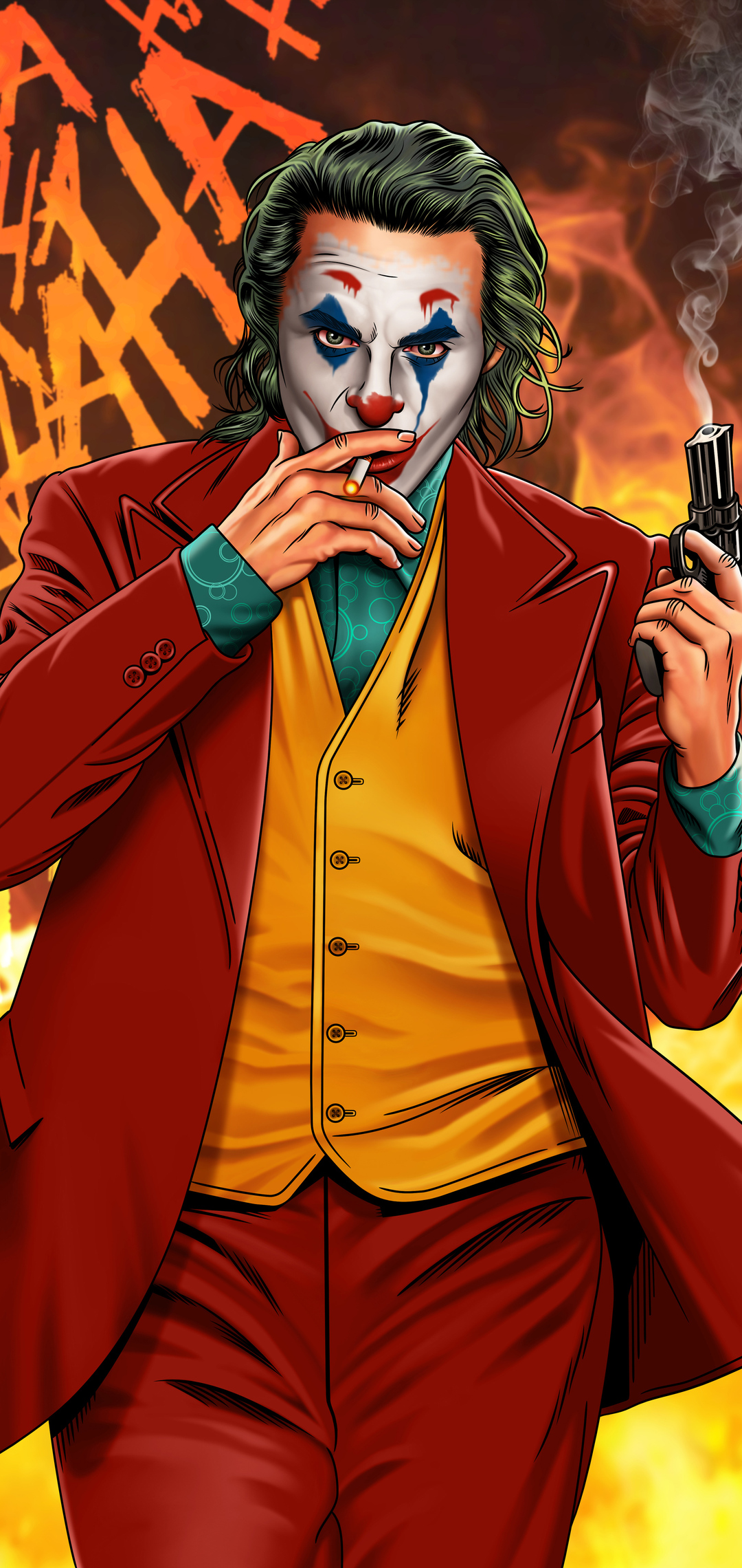 1080x2280  Джокер - Картинка на телефон / Обои на рабочий стол №1566316