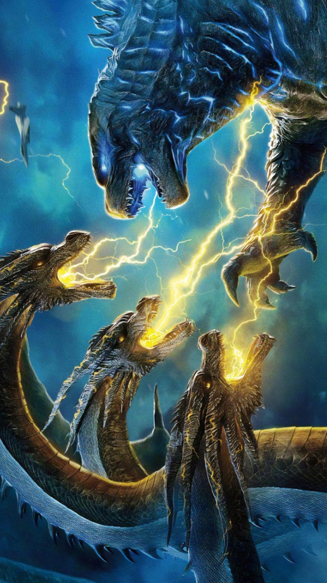 1080x1920  Годзилла король монстров - Картинка на телефон / Обои на рабочий стол  №1596505