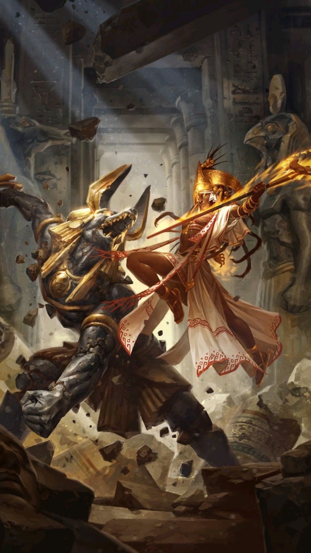 1080x1920  Анубис - Обои на телефон Full HD | Пикабу