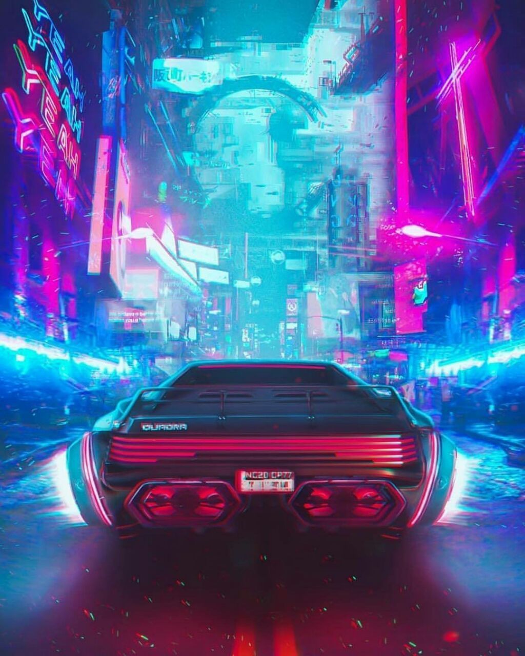 1024x1280  Новости | Cyberpunk aesthetic, Cyberpunk art, Cyberpunk city