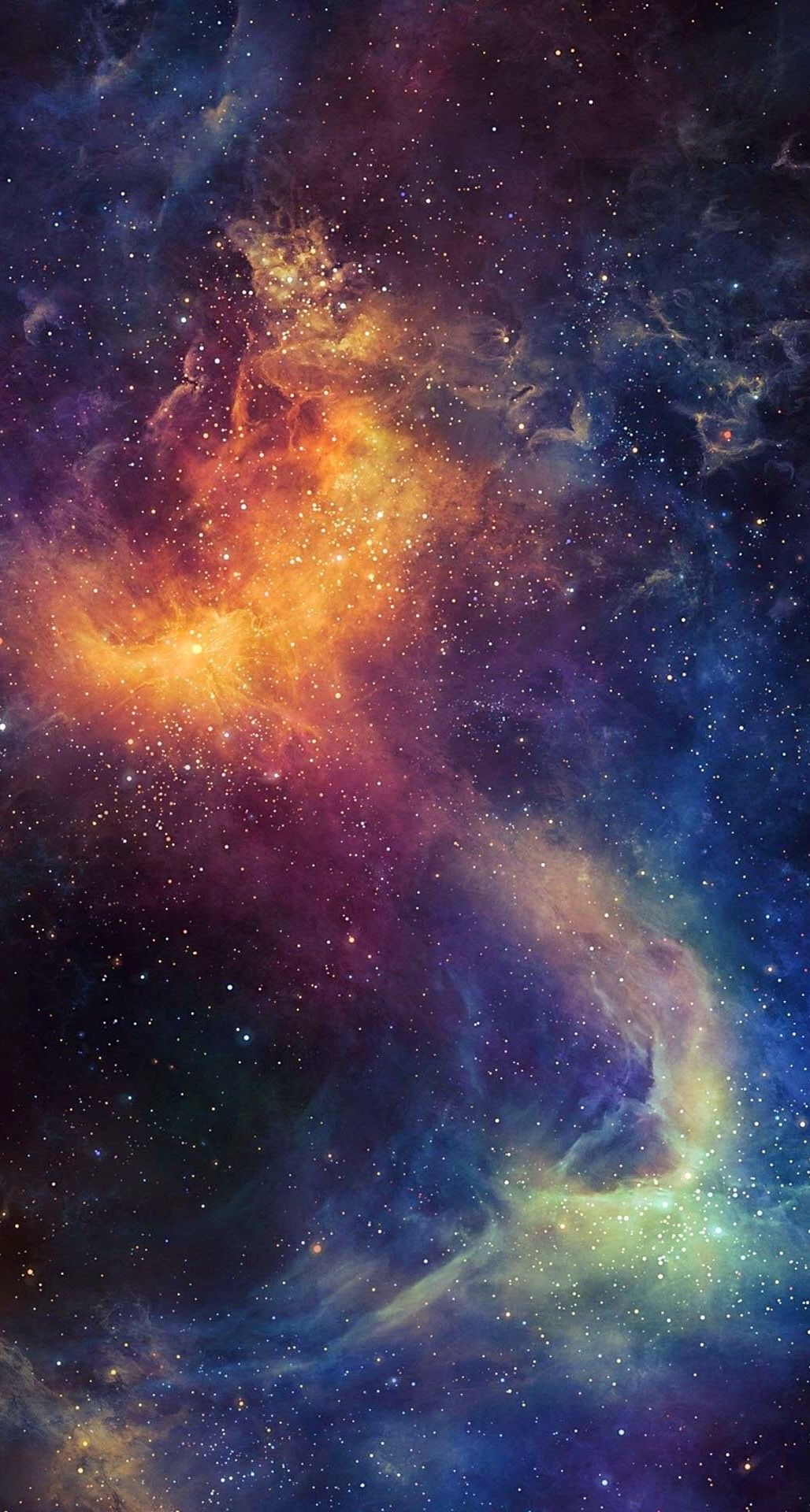 1028x1920  Beautiful Colored Space Nebula iPhone 6 Plus HD Wallpaper | Halloween  wallpaper backgrounds, Space phone wallpaper, Wallpaper space