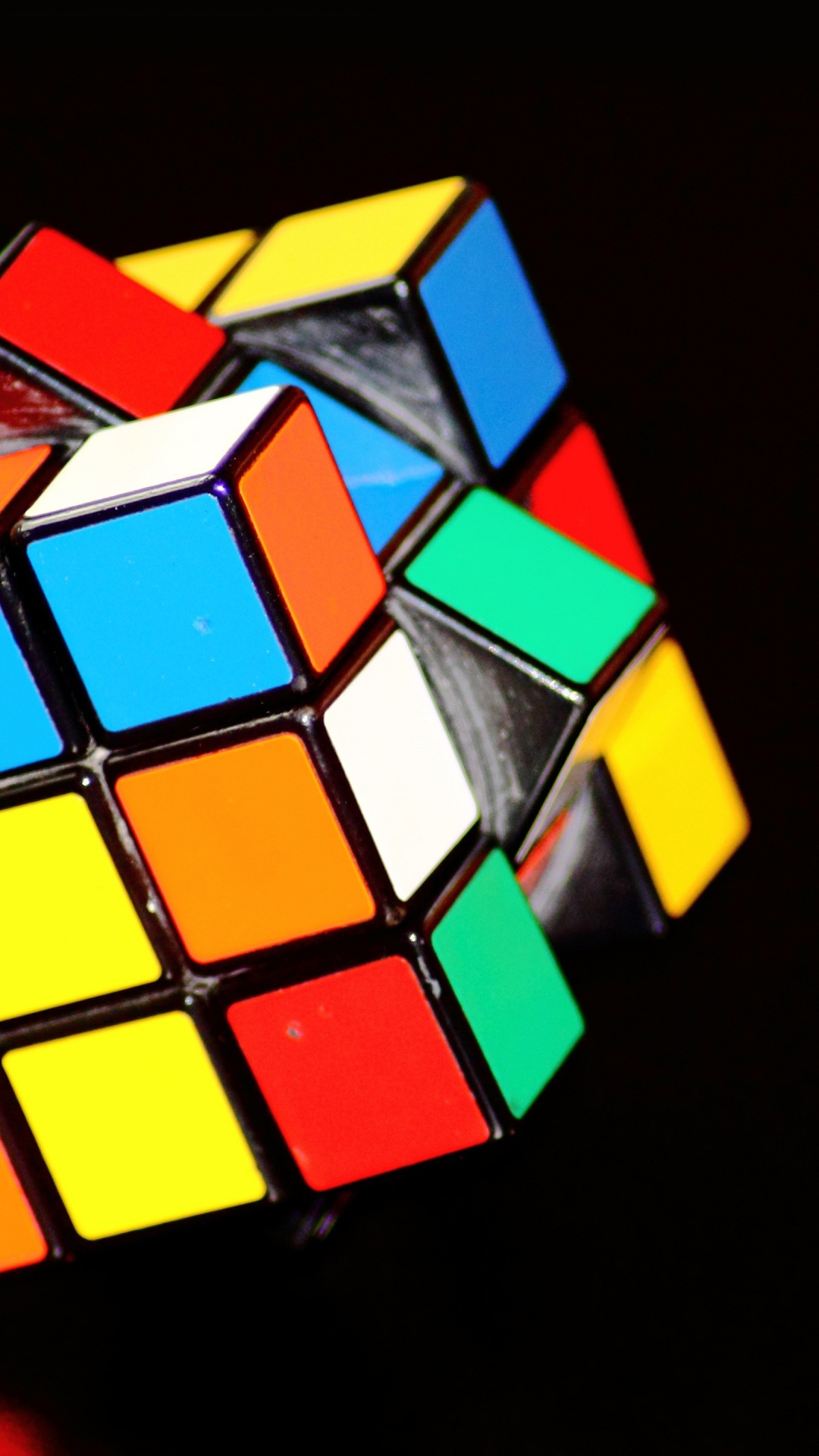 1080x1920  Скачать обои \"Кубик Рубик\" на телефон в высоком качестве, вертикальные  картинки \"Кубик Рубик\" бесплатно