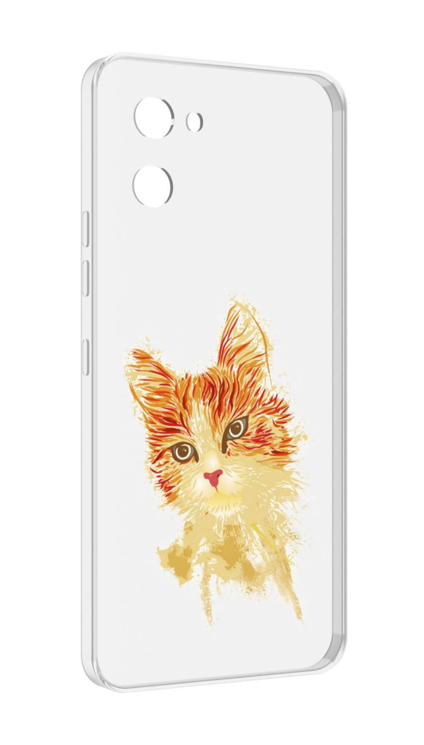 854x1500  Чехол MyPads рыжий кот для UMIDIGI G1 - купить в Москве, цены на Мегамаркет