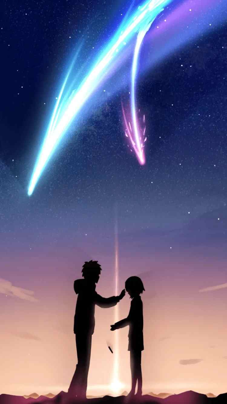 750x1334  Твоё имя (kimi no na wa) обои для мобильных!