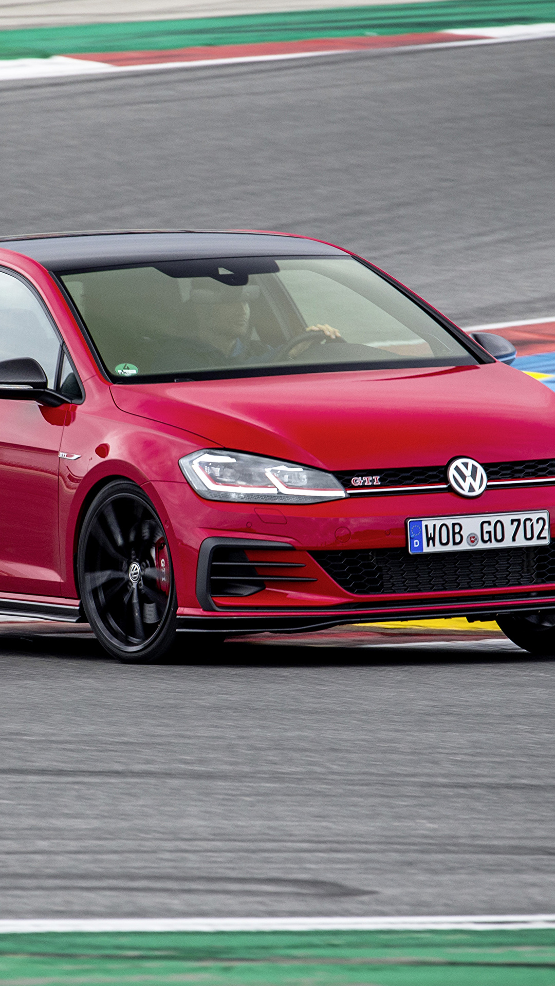 1080x1920  Обои для рабочего стола Volkswagen 2019 Golf GTI TCR 1080x1920
