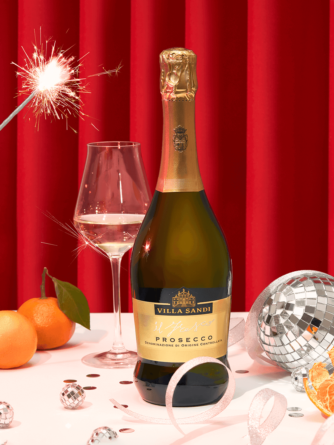 1080x1440  Игристое вино белое брют Villa Sandi Il Fresco Prosecco DOC (gift box)  урожая 2021 года 0.75 л (Вилла Санди Иль Фреско Просекко DOC в подарочной  упаковке), купить в магазине в Москве - цена, отзывы