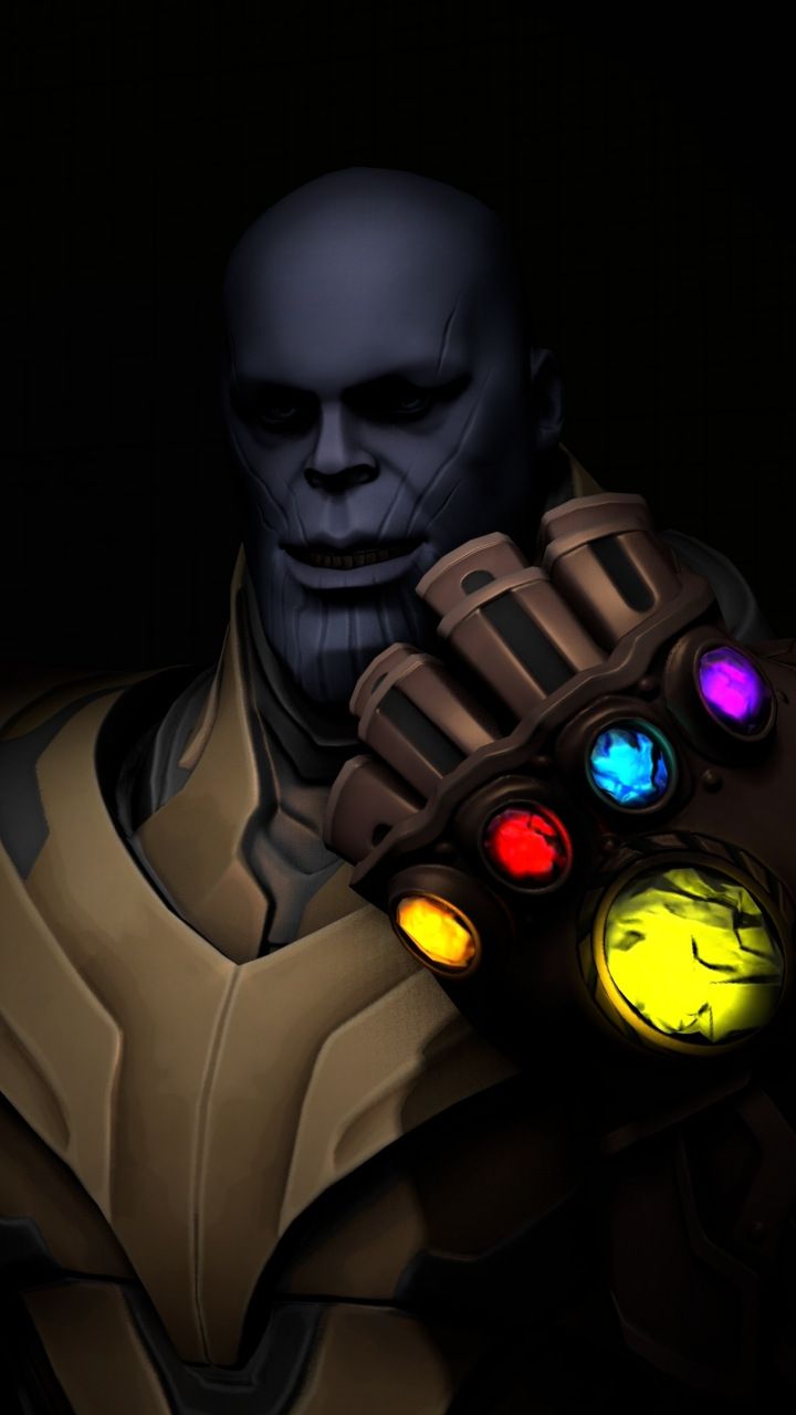 720x1280  Thanos, video game, villain, dark, Fortnite, 720x1280 wallpaper | Fortnite,  Marvel superhero posters, Hd phone backgrounds