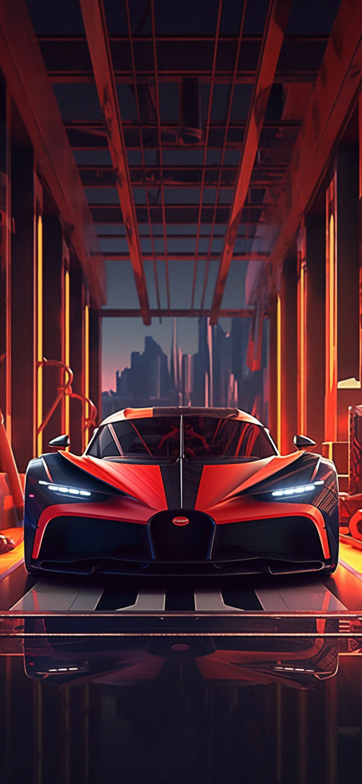 1183x2560  Скачать обои «Bugatti Chiron Super Sport» на телефон, бесплатно HD картинки «Bugatti Chiron Super Sport»