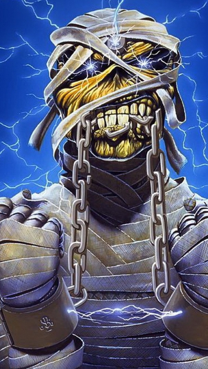 720x1280  Iron Maiden — Наша команда из Iron Maiden: Legacy of the Beast создала эти потрясающие обои для телефона «Седьмой сын»! Просто нажмите на изображение и сохраните на свой телефон! #ФанПятница #