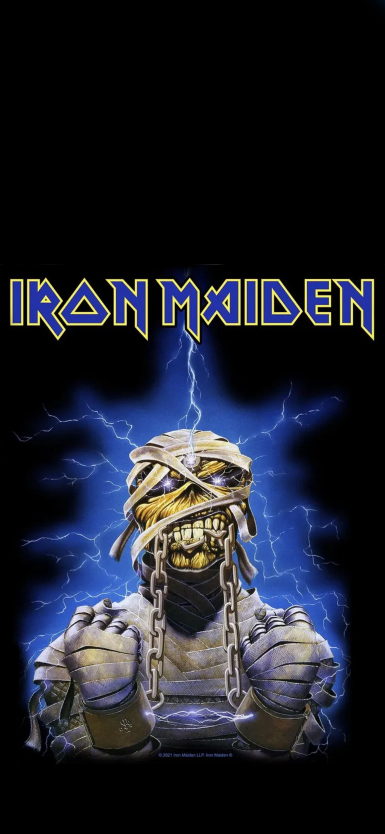 1284x2778  Скачать обои Эдди из Iron Maiden с мечом катана | Обои.com