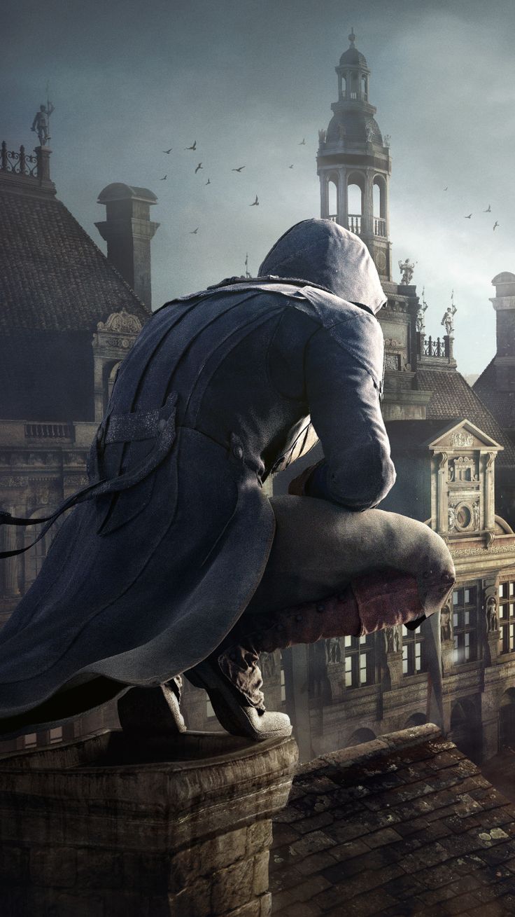 736x1309  Download 750x1334 Wallpaper Арно Дориан, Темнота, Assassins Creed,  Playstation 4, Метрополия | Арно, Игровые арты, Прыжок веры