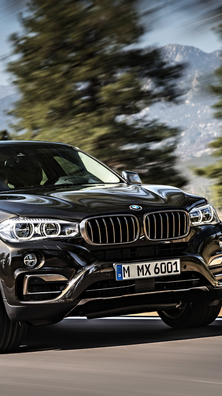 750x1334  Обои bmw x6, 2016 БМВ Х6, bmw, авто, 2015 БМВ Х6 xDrive35i для iPhone 6,  6S, 7, 8 бесплатно, заставка 750x1334 - скачать картинки и фото