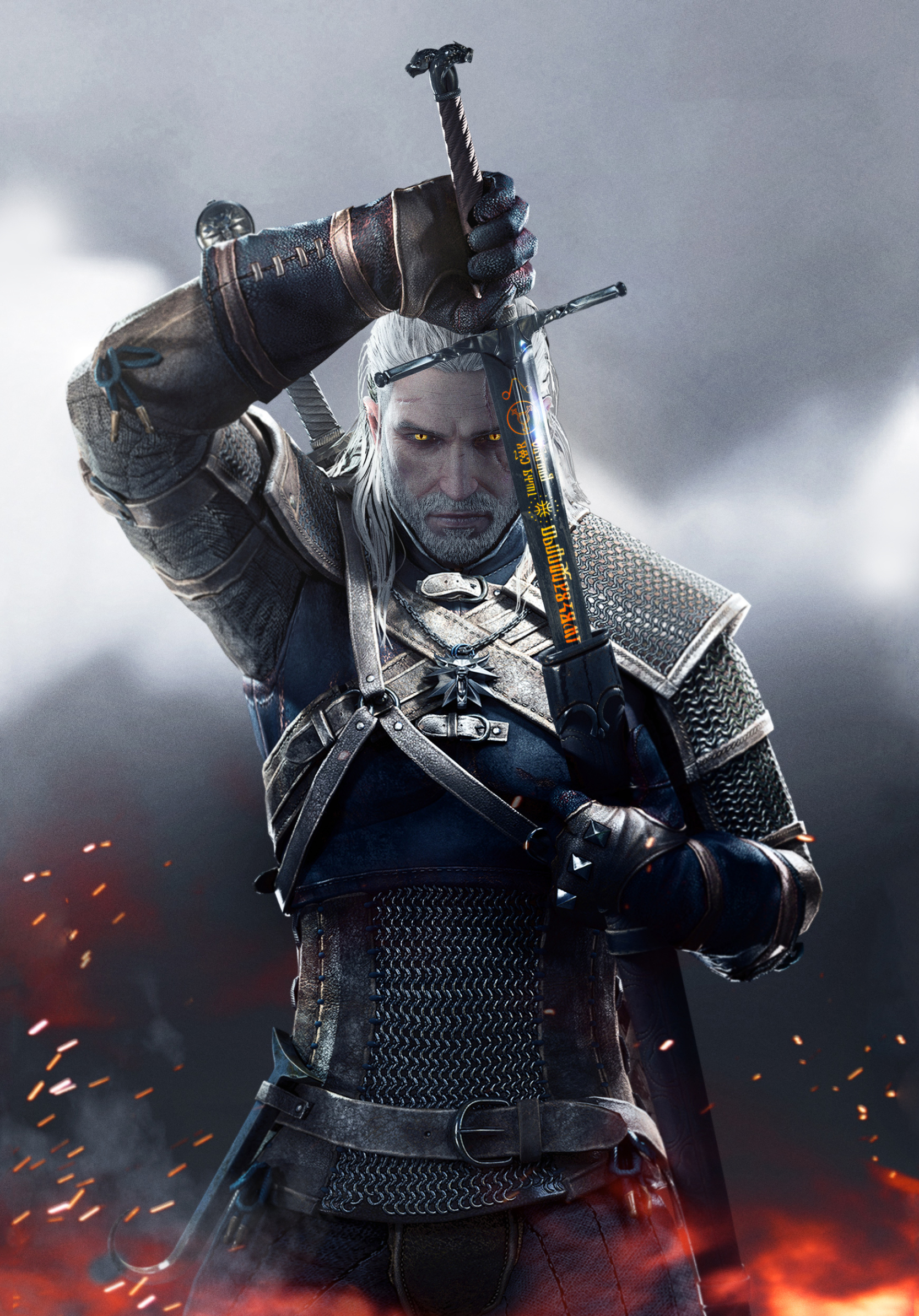 1668x2388  Обои на телефон: Ведьмак, Видеоигры, Геральт Из Ривии, Ведьмак 3: Дикая  Охота, 1098309 скачать картинку бесплатно.