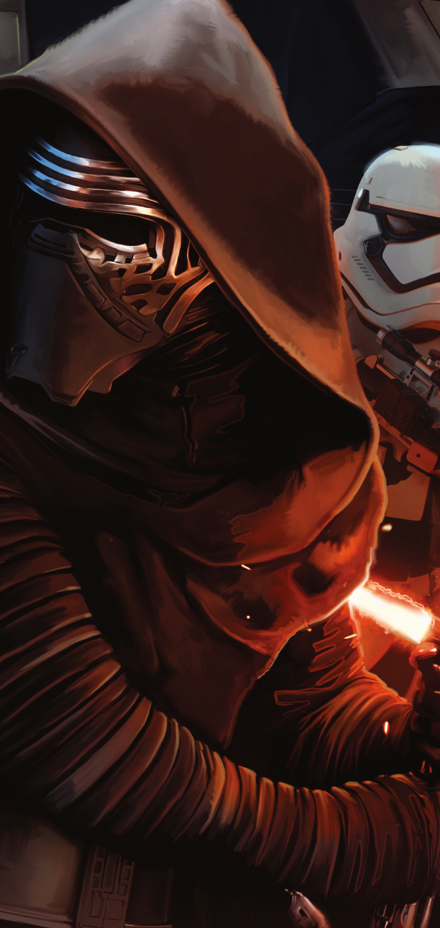 1442x3041  Kylo Ren Phone Wallpapers - Wallpaper Cave