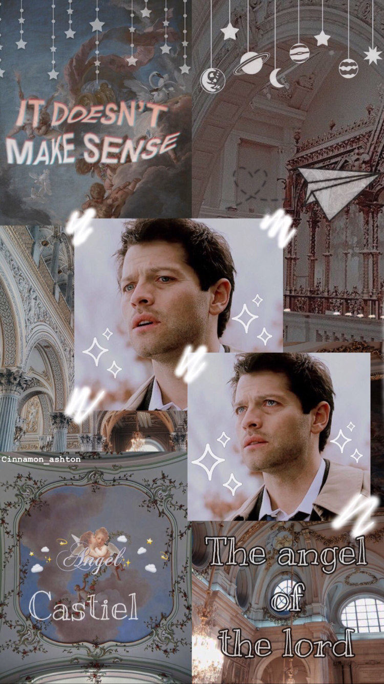 750x1334  Castiel 💛 | Кастиэль, Сверхъестественное фэндом, Сверхъестественное