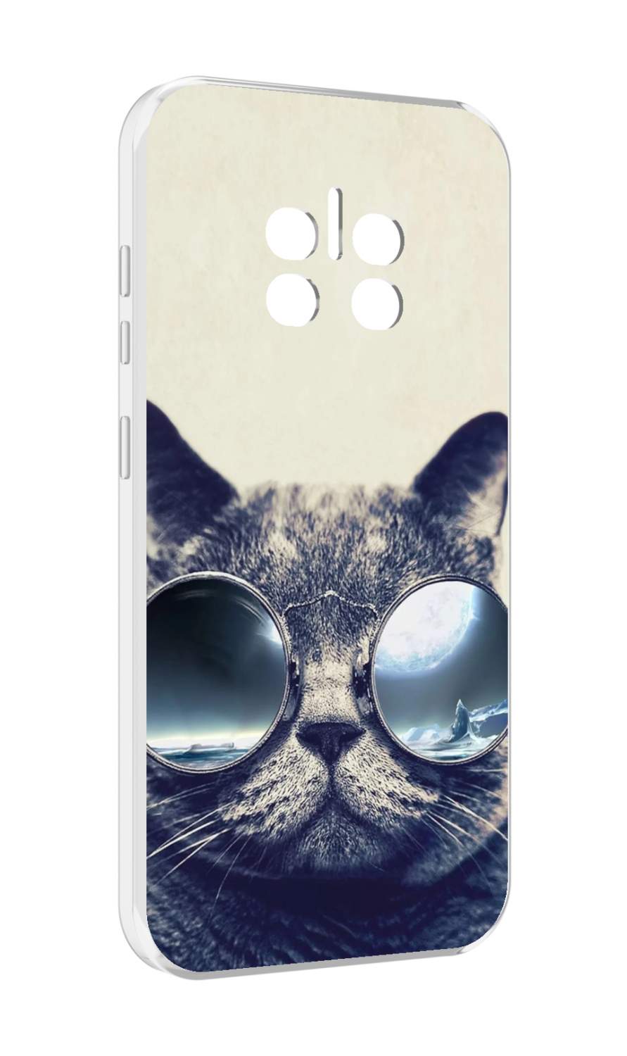 891x1500  Чехол MyPads Кот-в-очках-2 для Doogee V11, купить в Москве, цены в  интернет-магазинах на Мегамаркет