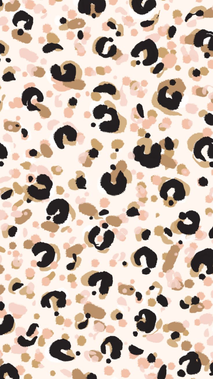 736x1309  Розовый леопард фон - 67 фото