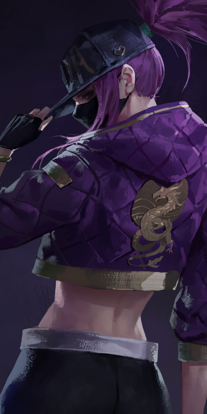 720x1440  Akali (League Of Legends) Phone Wallpapers