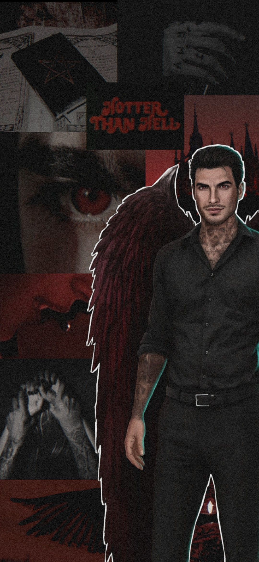 1080x2339  люцифер / lucifer 🍓 | Живописный логотип, Кельтская мифология,  Романтические пары