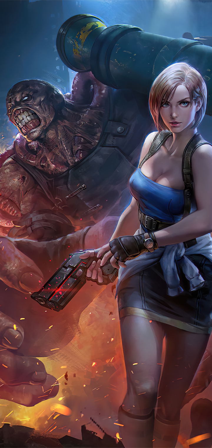 720x1520  Скачать обои \"Ханк (Обитель Зла)\" на телефон в высоком качестве,  вертикальные картинки \"Ханк (Обитель Зла)\" бесплатно