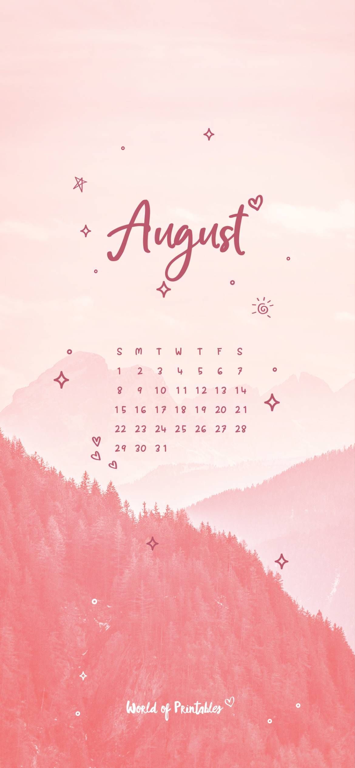 1170x2531  Август обои 2022 на телефон и айфоны - свежие картинки