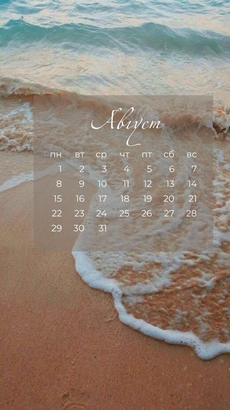 736x1308  Заставка на телефон с календарём на август 2022 года | Календарь на август,  Календарь, Обои