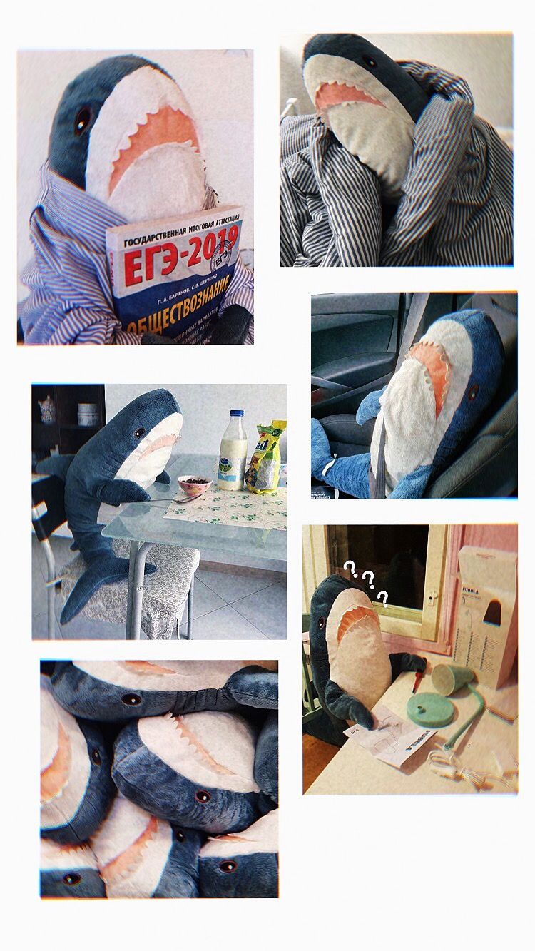 750x1333  Ikea💙💜 | Милые рисунки, Комиксы, Акула