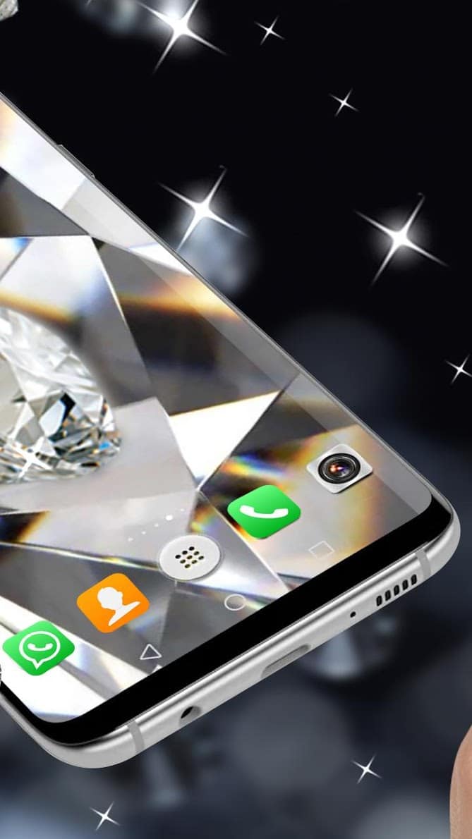 669x1190  Алмазные живые обои на андроид скачать бесплатно - androfon.ru