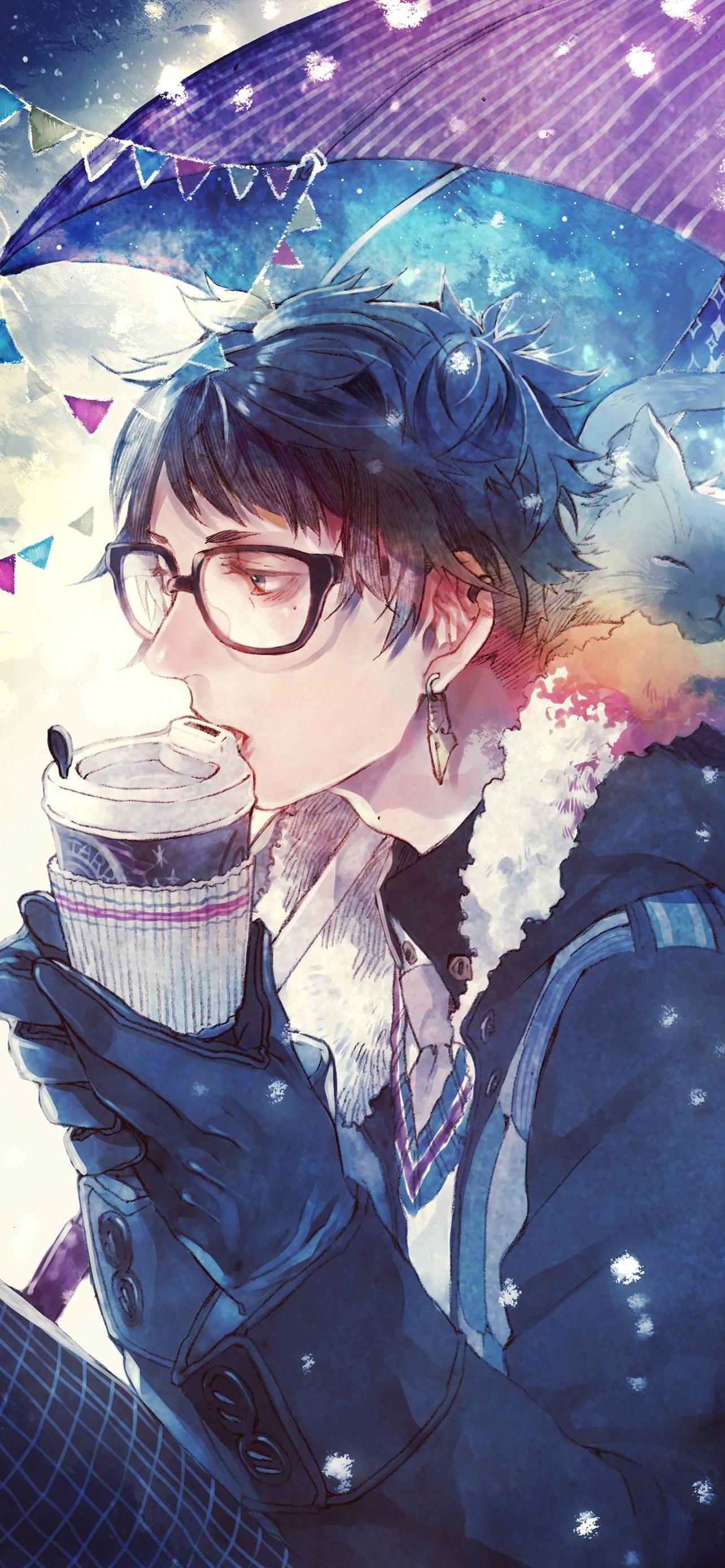 1284x2778  Аниме зима обои на телефон [38+ изображений]