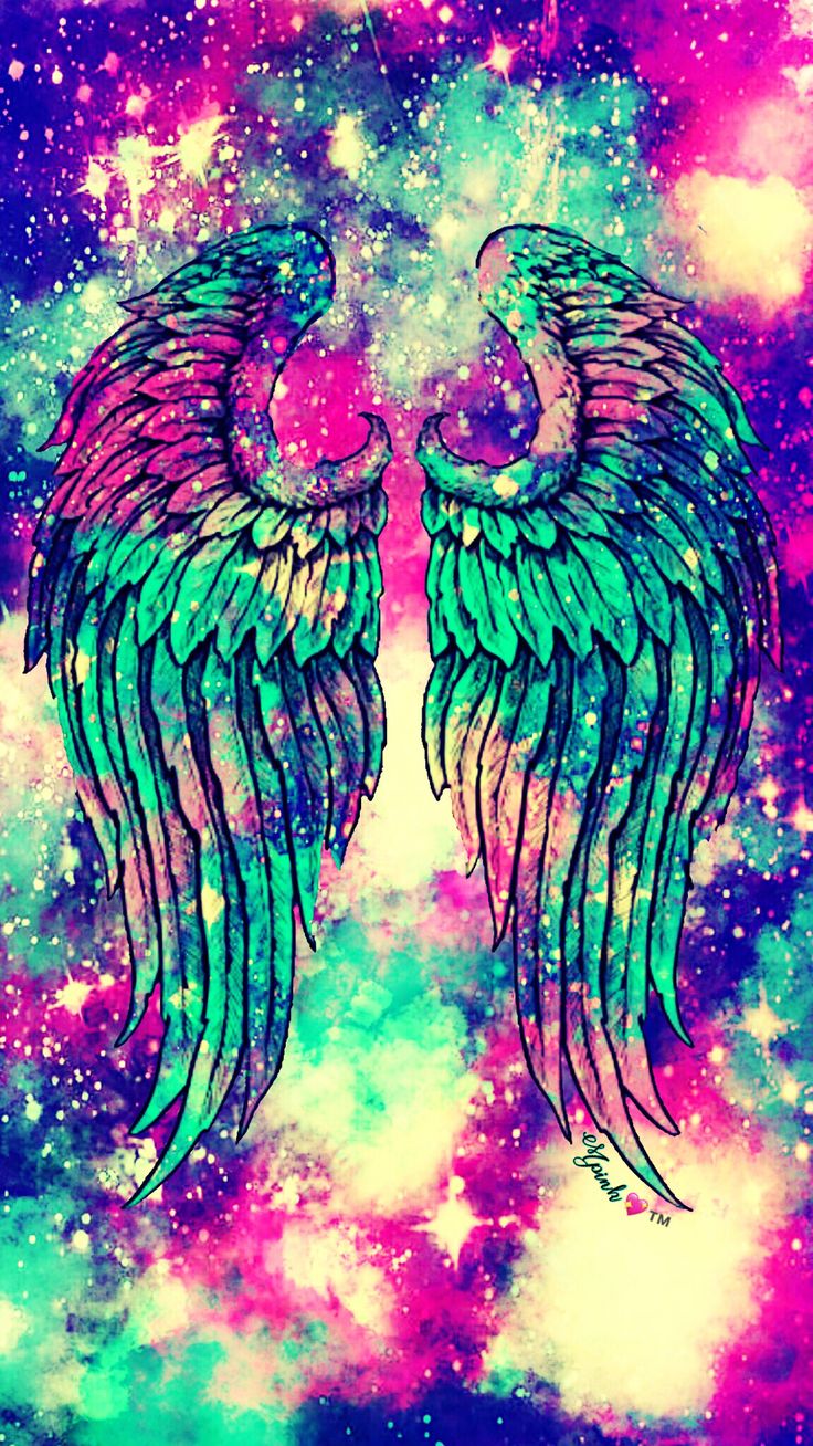 736x1308  Galaxy Wings Wallpaper #androidwallpaper #iphonewallpaper #wallpaper  #galaxy #sparkle #glitter #loc… | Wings wallpaper, Angel wings posters,  Nature iphone wallpaper