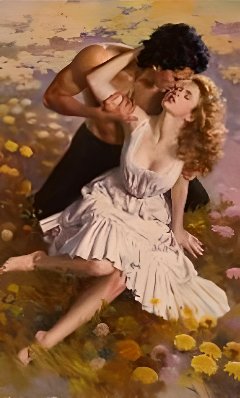 784x1300  ᐉ Алмазная мозаика Страсть 30х40 см с рамкой 41х31х25 см (H8733)