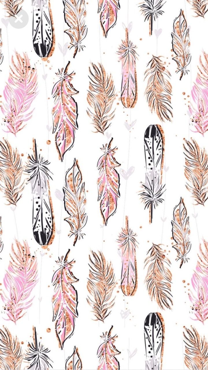 720x1280  WALLPAPERS | Wallpaper iphone boho, Boho background, Feather wallpaper