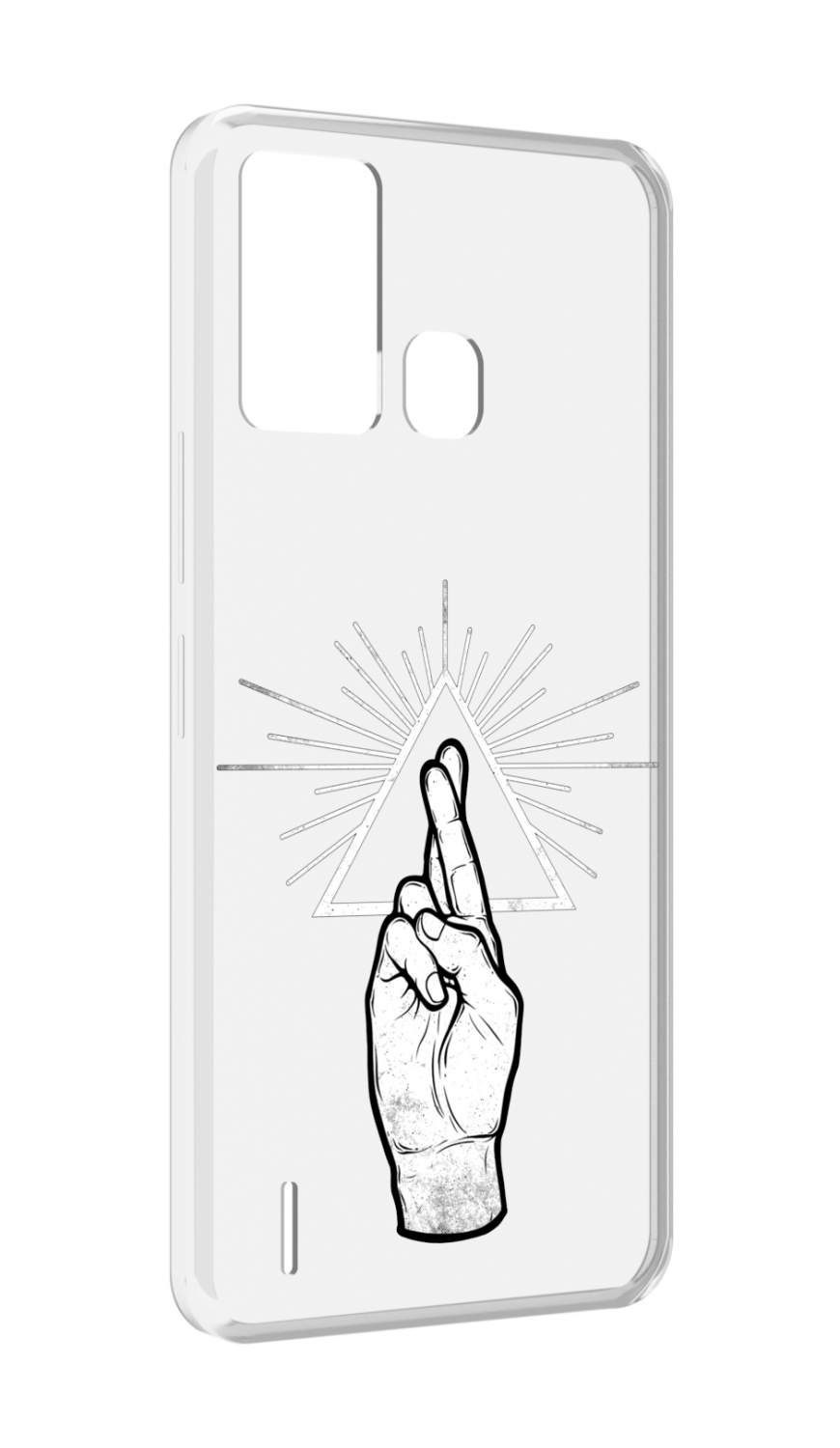 870x1500  Чехол MyPads черно белая рука для ITEL S16 / ITEL Vision 1 Pro, купить в  Москве, цены в интернет-магазинах на Мегамаркет