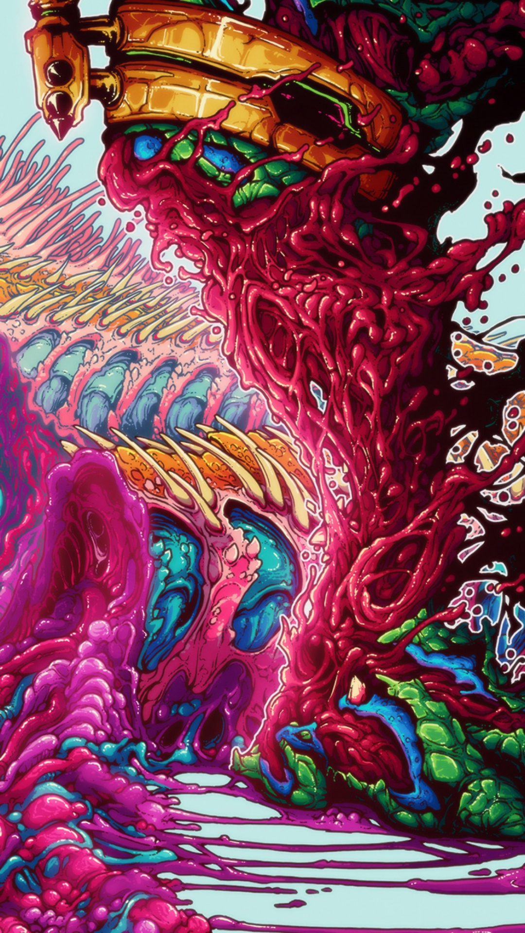 1080x1920  Психоделическое искусство обои для Андроид Full HD, лучшие 1080x1920  заставки на телефон | Akspic