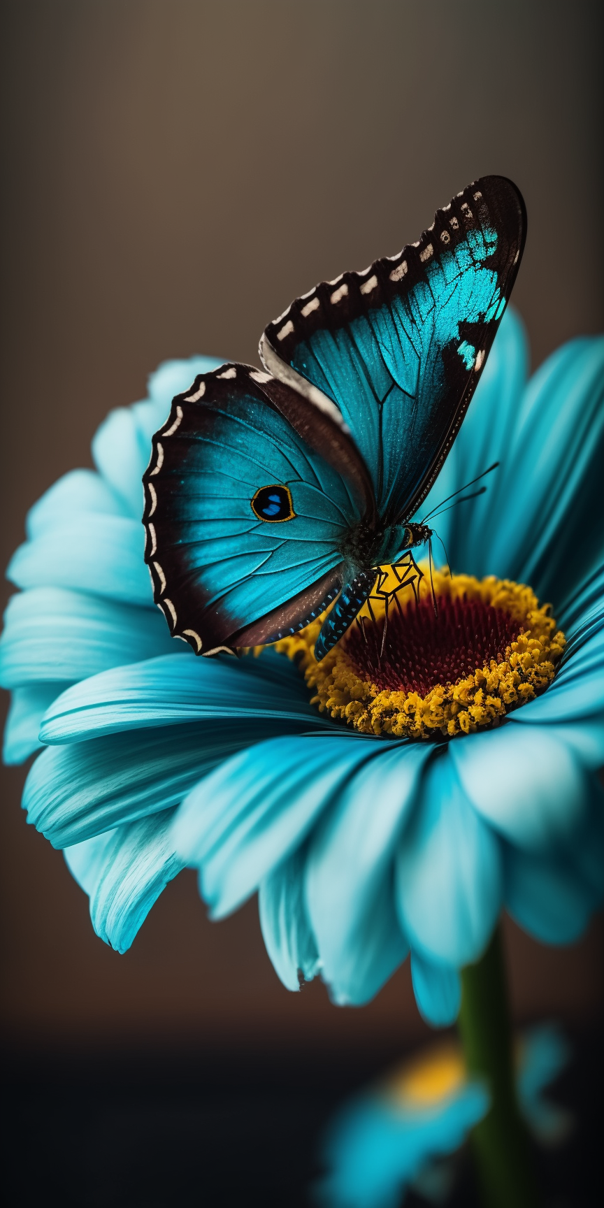 864x1728  Бабочки - очень красивые обои на смартфон от Midjourney | Пикабу