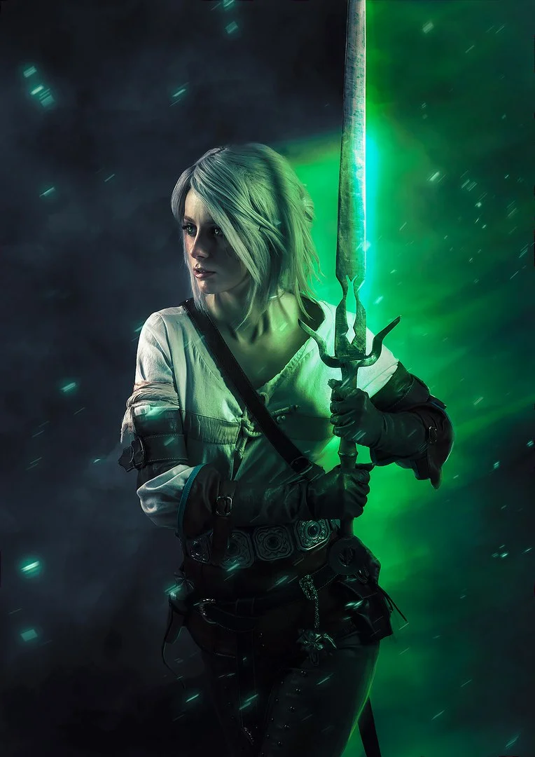764x1080  Косплей дня: ведьмачка Цири из серии игр The Witcher | Канобу