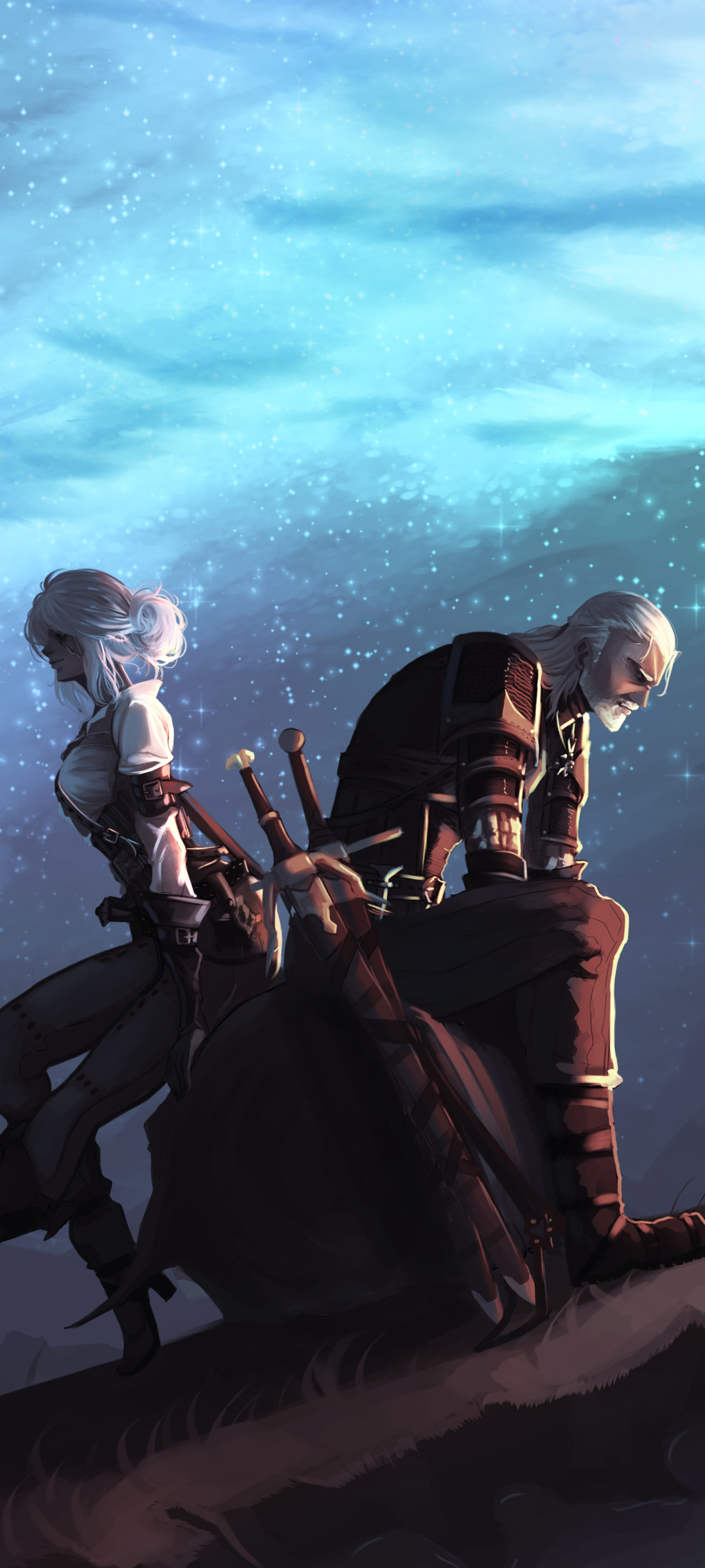 1440x3200  Скачать обои \"Цири (Ведьмак)\" на телефон в высоком качестве, вертикальные  картинки \"Цири (Ведьмак)\" бесплатно