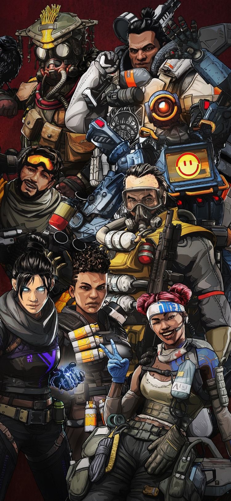 Обои Apex Legends для мобильных устройств | Игровые обои, Логотип Apex, Легенда