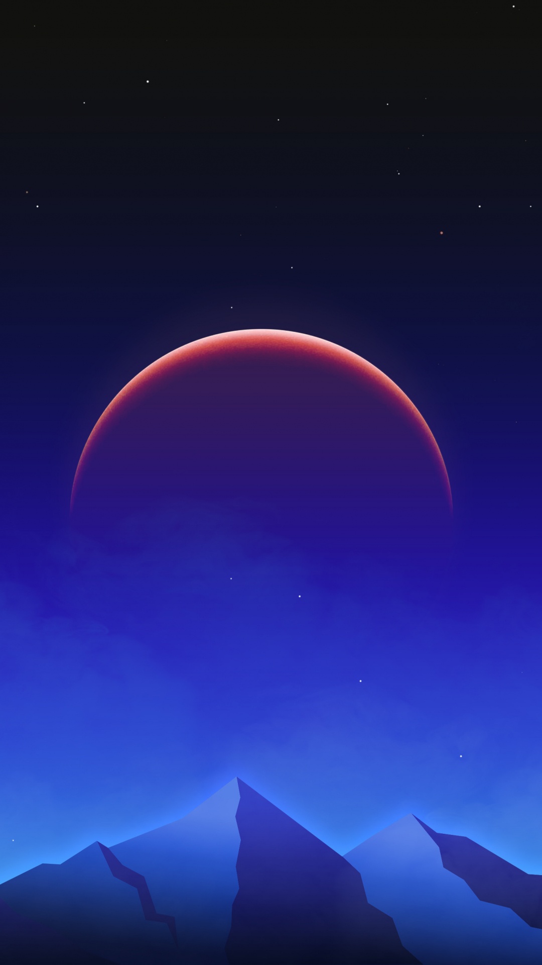 1080x1920  Обои атмосфера, дневное время, луна, свет, природа на телефон Android,  1080x1920 картинки и фото бесплатно