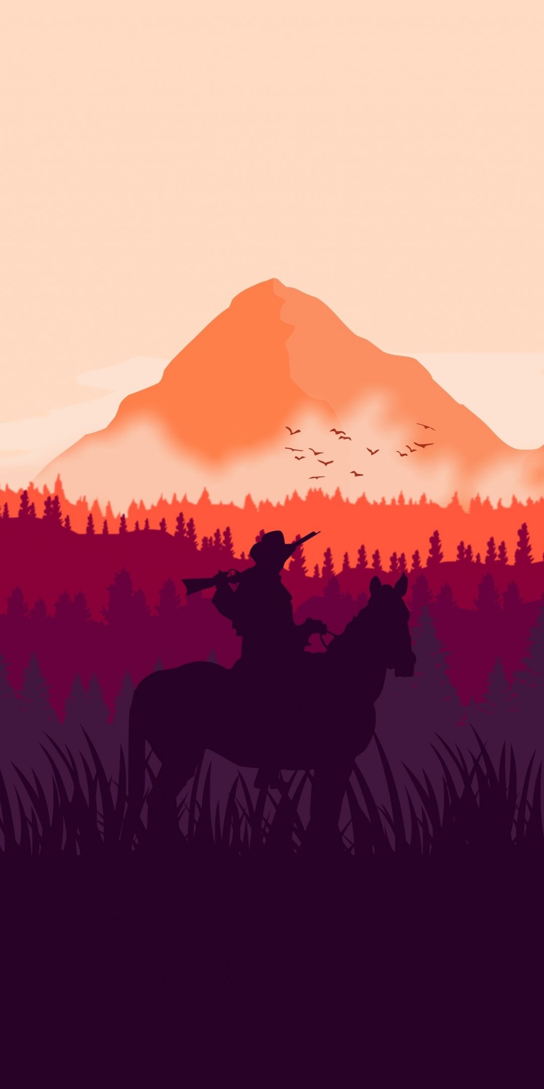 1080x2160  Обои для рабочего стола: Red Dead Redemption 2 1080x1920