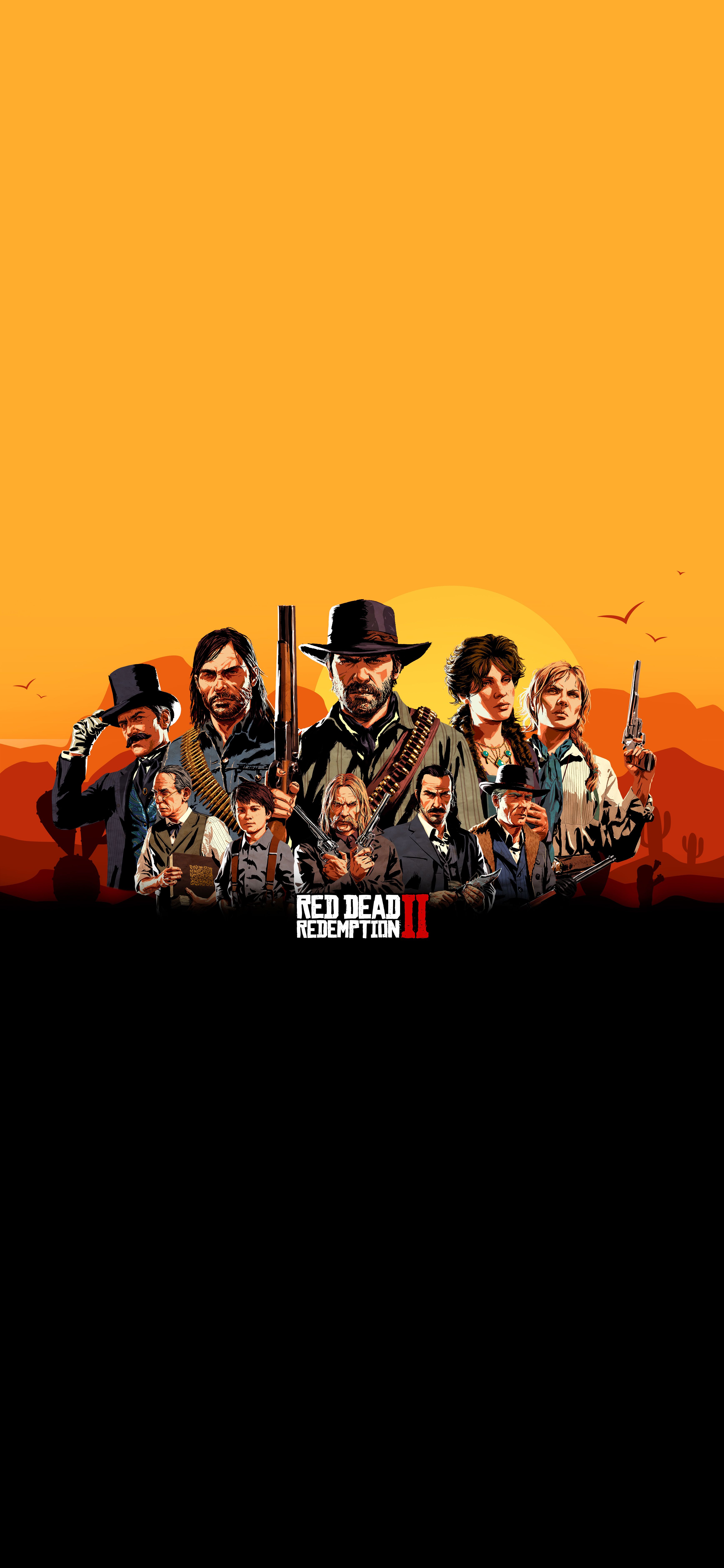3475x7521  Лучшие HD-обои Red Dead Redemption 2 для iPhone 12 — iLikeWallpaper