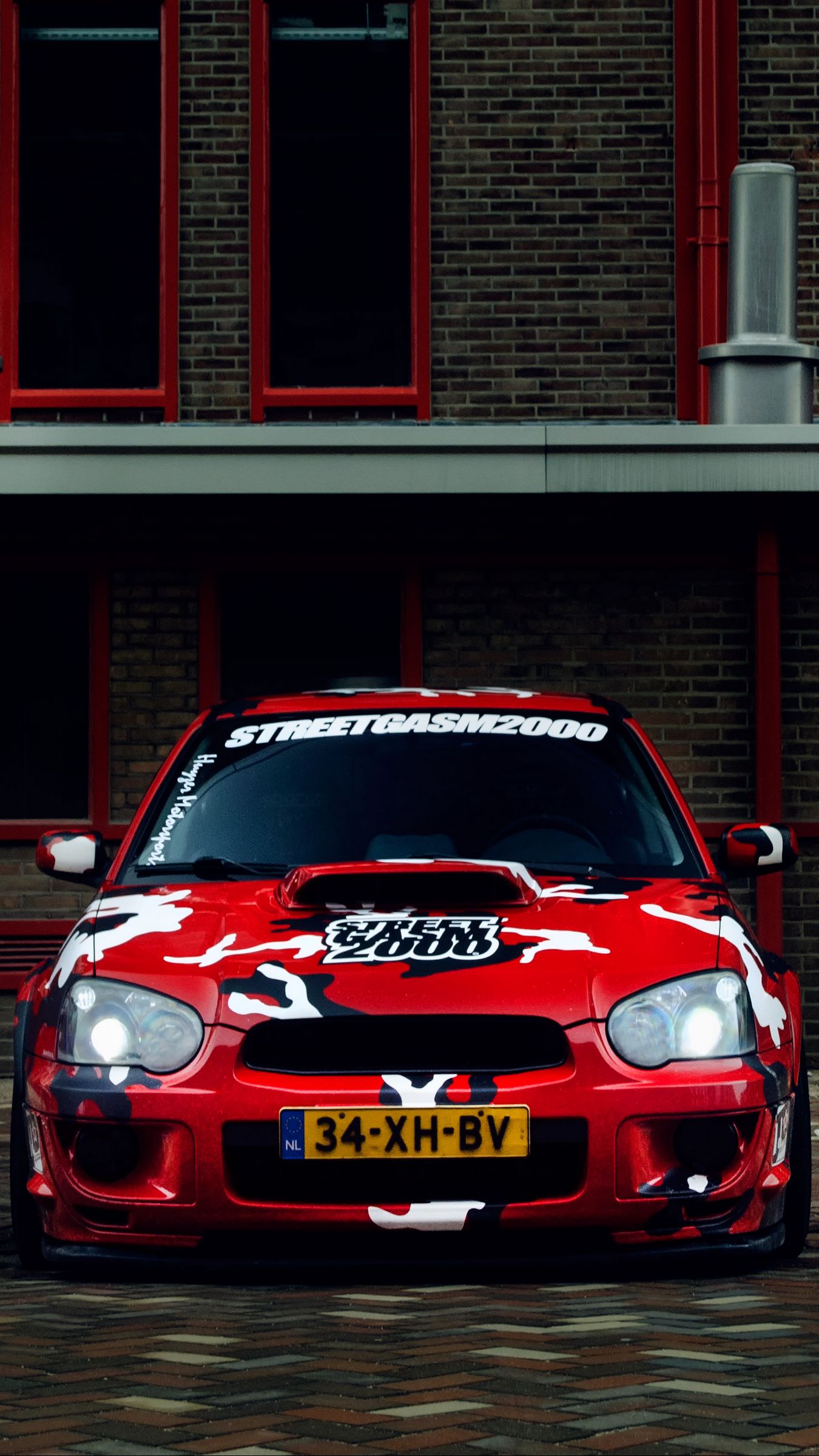 1350x2400  Subaru, автомобиль, синий, тюнинг, парковка, HD обои для телефона | Пикпикселей