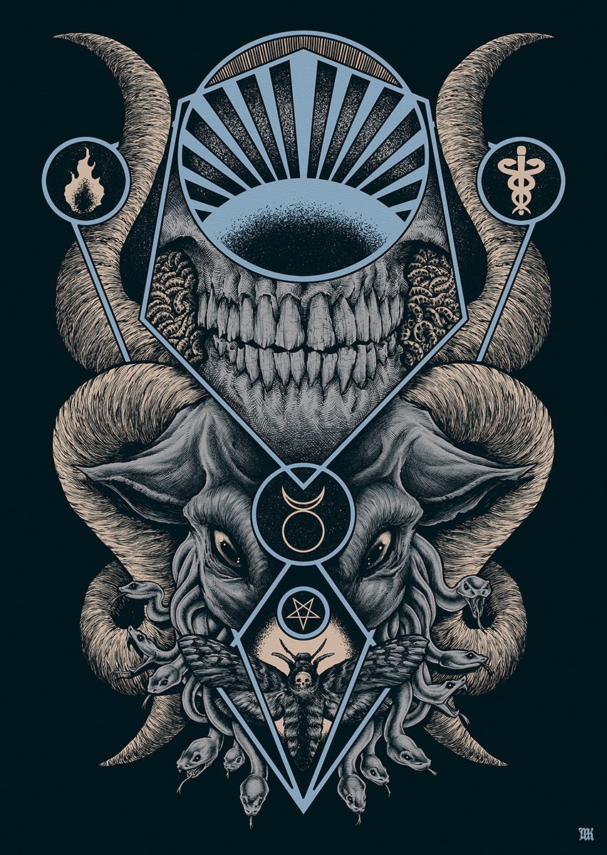 852x1200  Бафомет обои на телефон - 57 фото