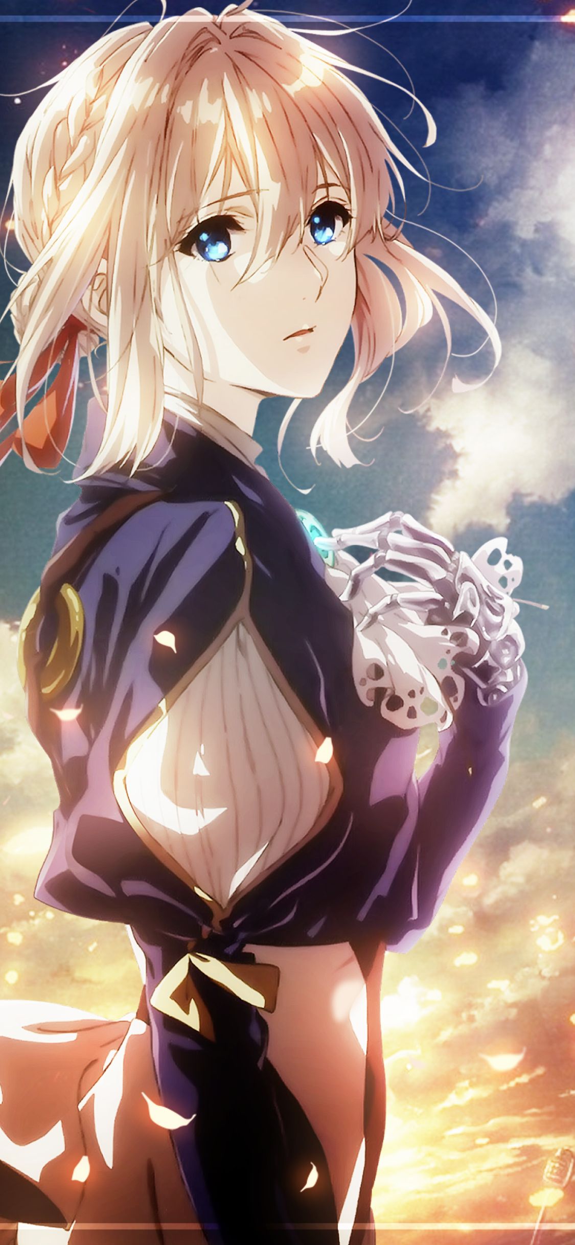 1125x2436  Download \"Violet Evergarden (Anime)\" wallpapers for mobile phone, free  \"Violet Evergarden (Anime)\" HD pictures