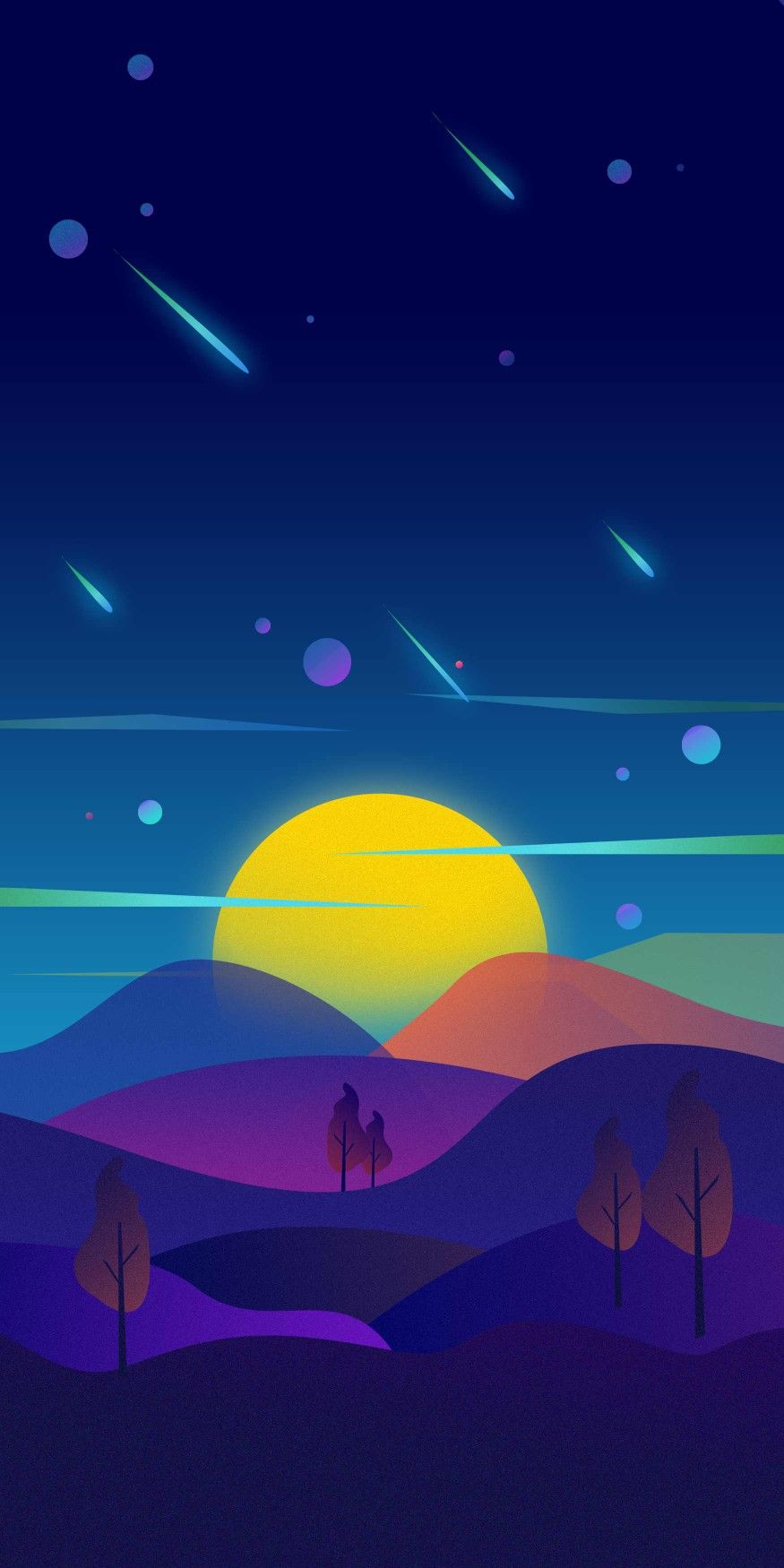 875x1750  Pin by Oscar Orlando on Diseños Art 2022 | Minimal wallpaper, Scenery  wallpaper, Landscape wallpaper