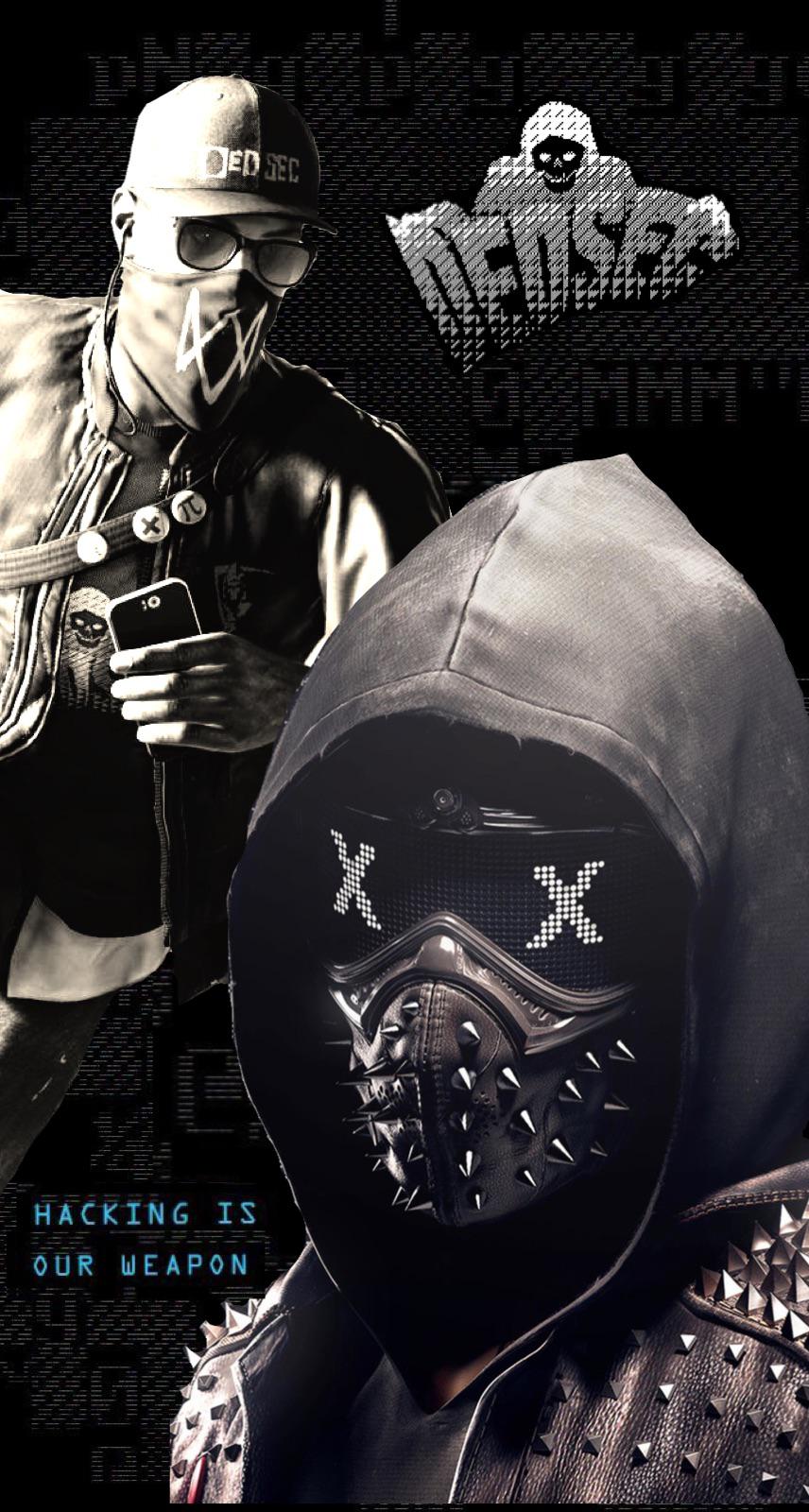 856x1600  Dedsec Mobile Wallpapers - Wallpaper Cave