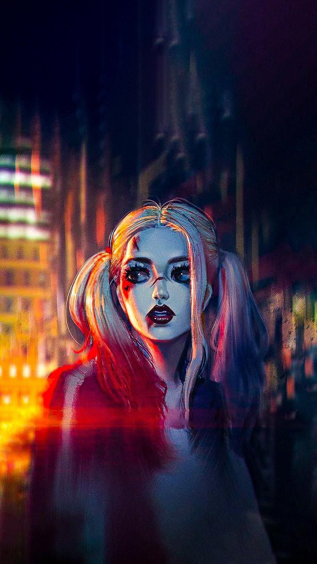 1080x1920  Обои для телефона - Харли Квинн | Harley quinn art, Harley quinn drawing,  Harley quinn