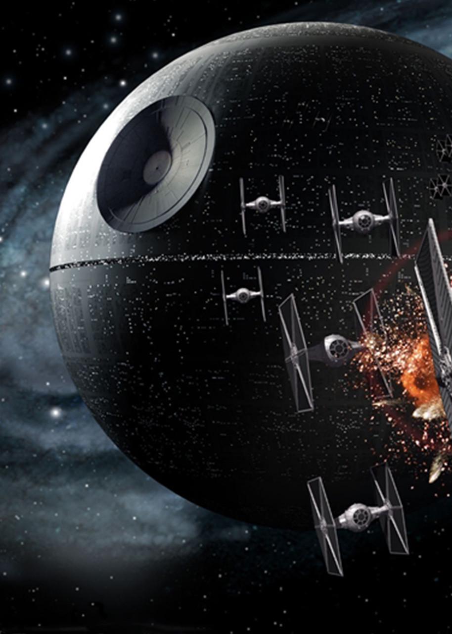 914x1280  ᐉ Картина GeekLand Star Wars Звезда смерти (SW.09.044)