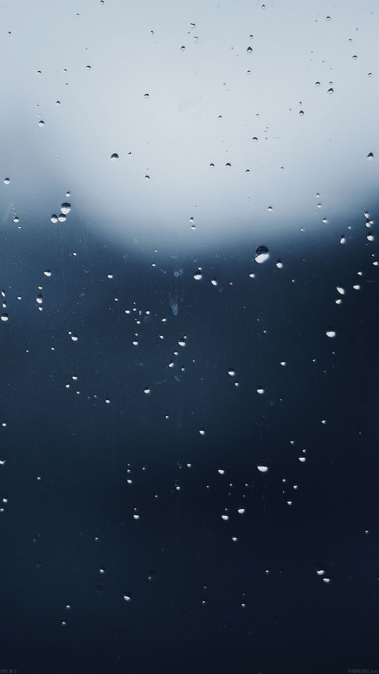 750x1334 mf07-rain-by-zomx-gloomy-drops-window | Iphone 6 plus wallpaper